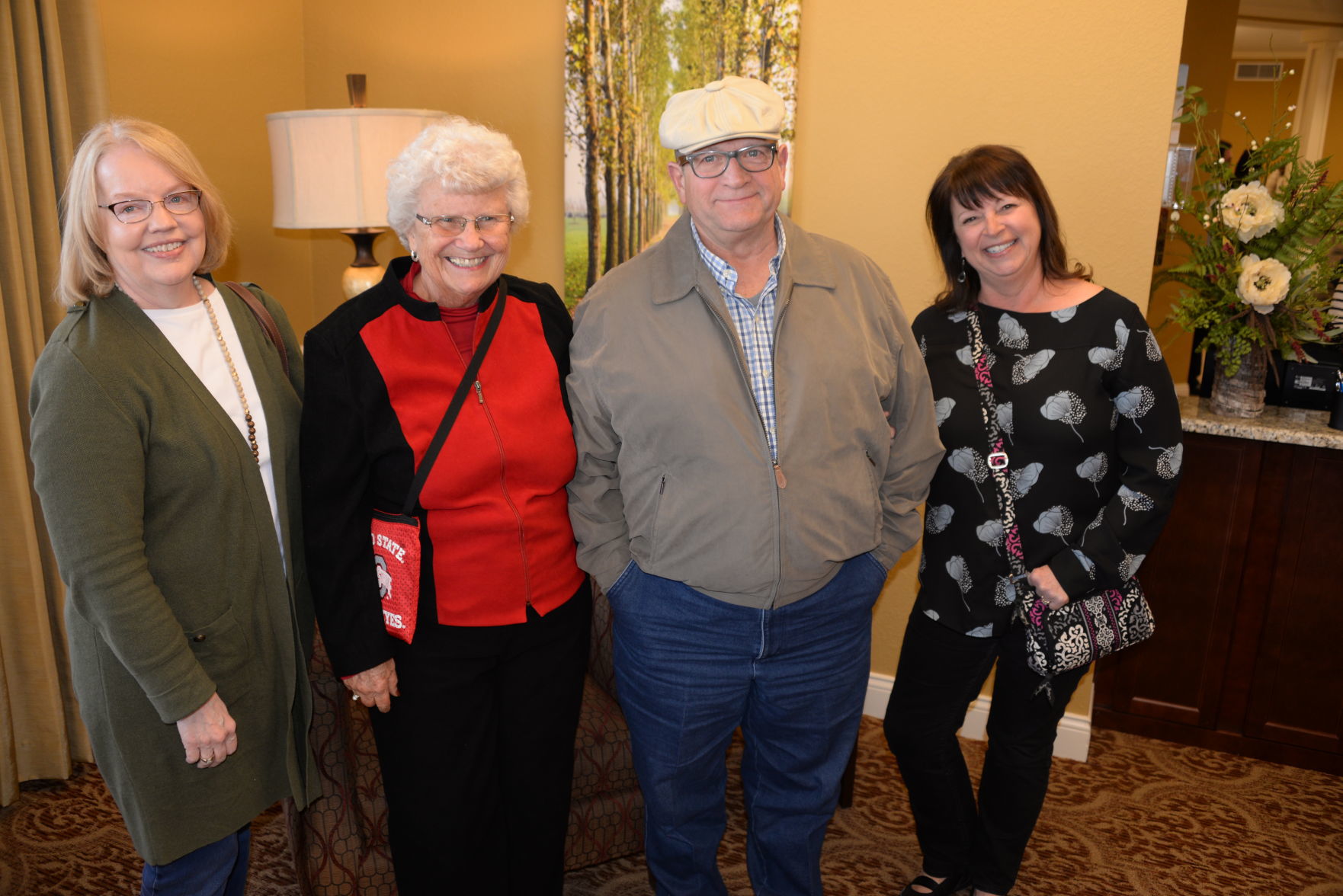 Sharon Naylor, Jeanette Douglas, John and Deb Foster